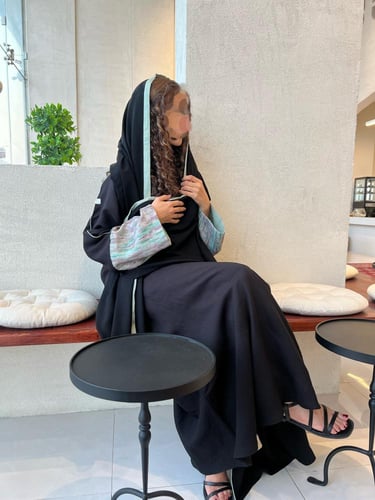 عباية بأكمام قطن مبطنة