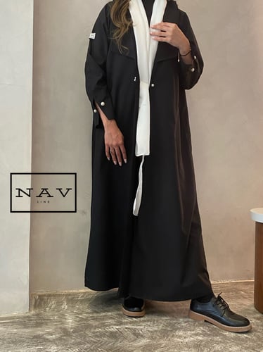 عباية قصة بليزر بفتحة فالكم