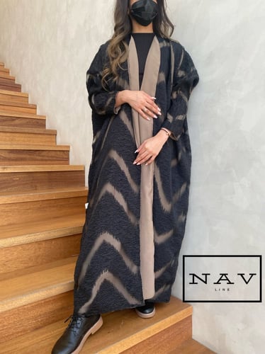 عباية دبل فيس اورقانزا