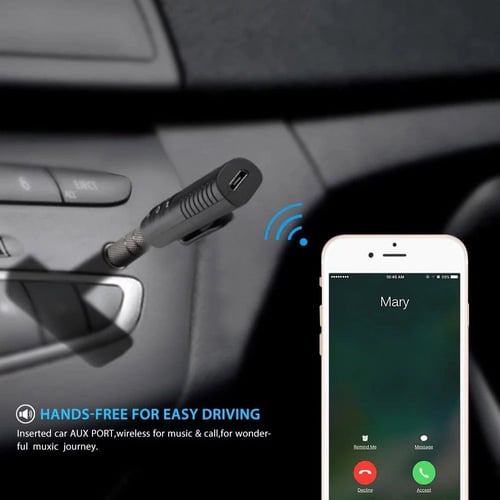 AUX محول صوت لاسلكي عبر بلوتوث