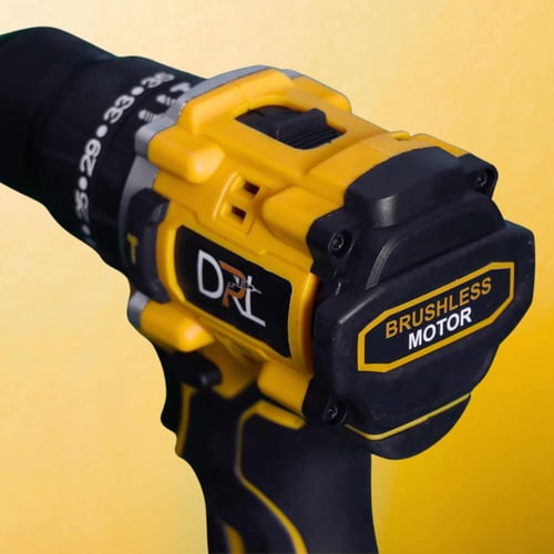 دريل مع 52 قطعة عدة متنوعة (BRUSHLESS)