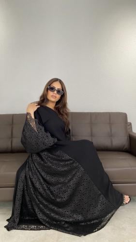 عباية دلع بالدانتيل