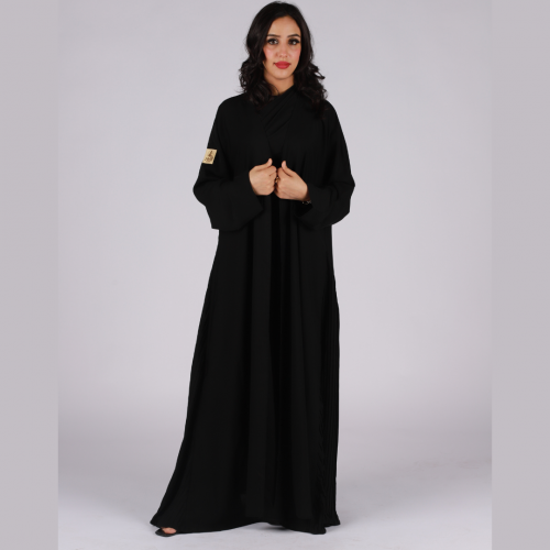 عباية لف بكسرات جانبية