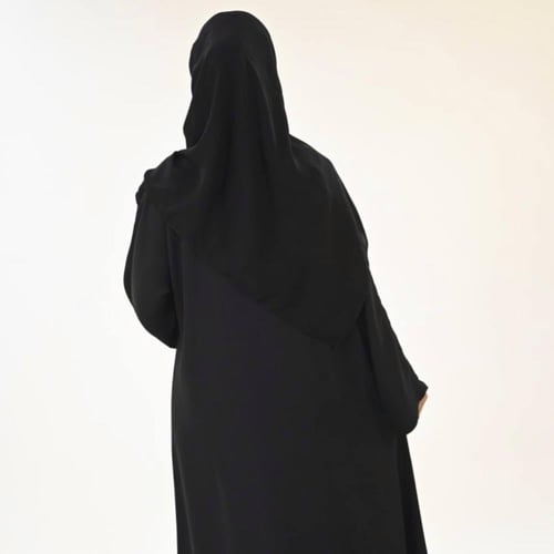 عباية خطوط كسرات مائلة من الامام