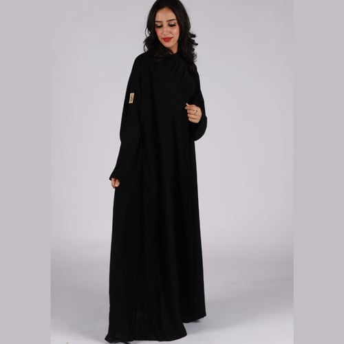 عباية لف بكسرات جانبية