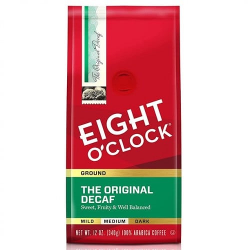 قهوة منزوعة الكافيين Eight O'Clock اورجنال حمصه مت...