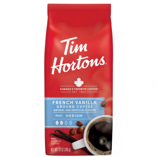 فرنش فانيلا قهوة متوسطة التحميص من تيم هورتنز 340g