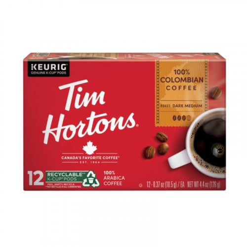 كبسولات تيم هورتنز كولمبية حمصة متوسطة 12 كبسولات