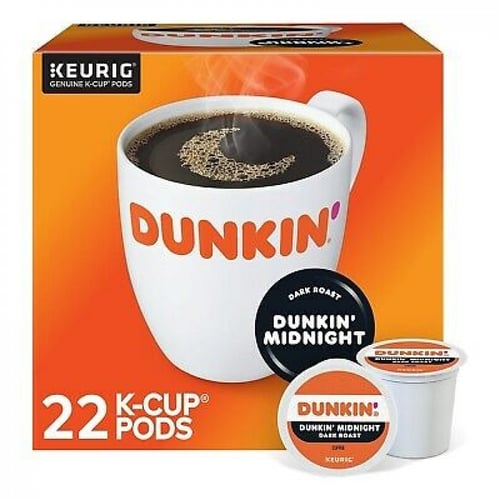 كبسولات دانكن دارك ميد نايت حمصة داكنة