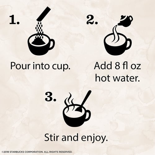 اظرف قهوة منزوعة الكافيين ستاربكس فيا سريعة التحضي...