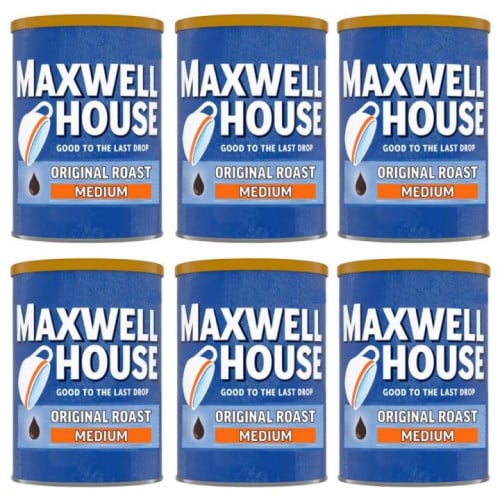 6 حبات قهوة ماكسويل هاوس تحميص متوسط 293 ج