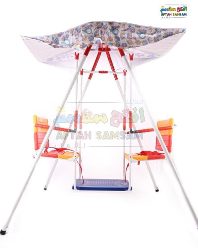 مرجيحه أطفال نفرين من عمر سنه إلى خمس سنوات