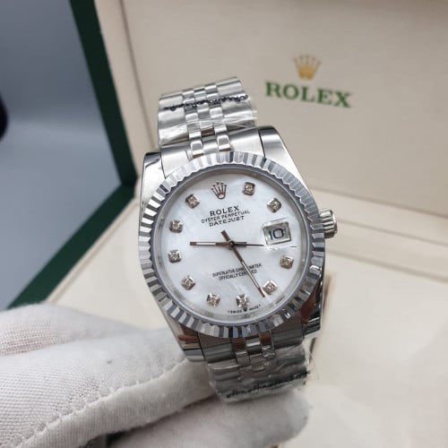 ساعة روليكس (رجالي) هاي كوالتي مع ملحقاتها (ضمان س...