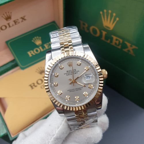 ساعة روليكس (رجالي) هاي كوالتي مع ملحقاتها (ضمان س...