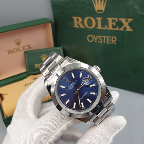 ساعة روليكس (رجالي) هاي كوالتي مع ملحقاتها ، مكينة...