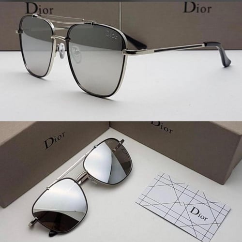 نظارة شمسية ماركة DIOR هاي كواليتي مع ملحقاتها