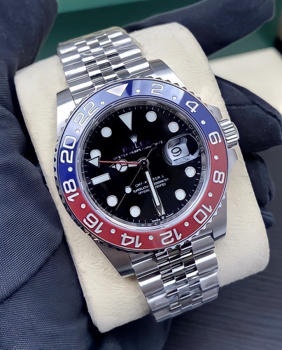 ساعة روليكس بيبسي ، مكينة اتوماتيك مع جميع ملحقاته...