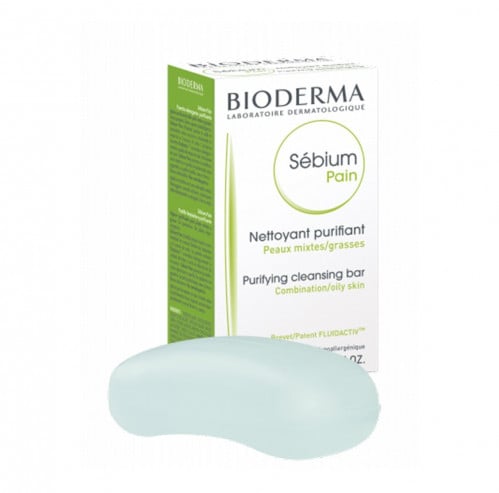 بايوديرما صابونة سيبيوم باين منظفة للبشرة الدهنية...