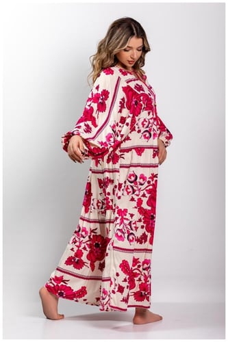 فستان قطن تركي جذاب