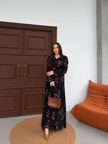 فستان قطن تركي راقي