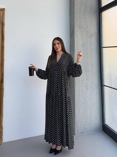 فستان موضة Polka Dots