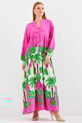 فستان راقي بتصميم واسع