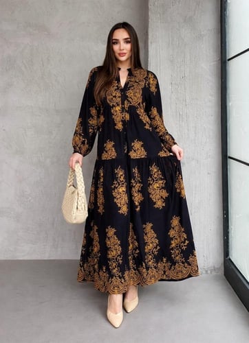 فستان قطن تركي ناعم