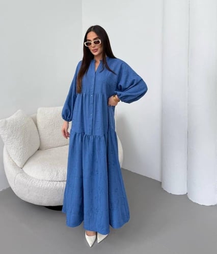 فستان بتصميم عصري