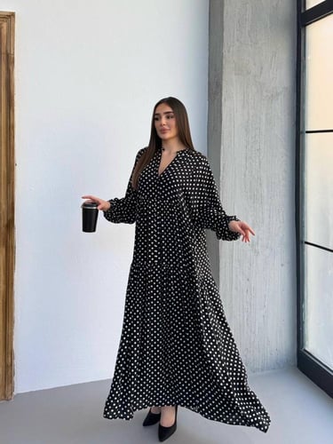 فستان موضة Polka Dots