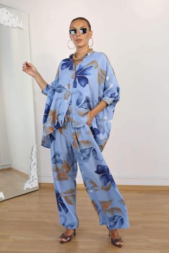 طقم قطن ستايل زارا