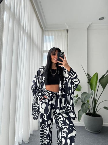 طقم قطن تركي أنيق