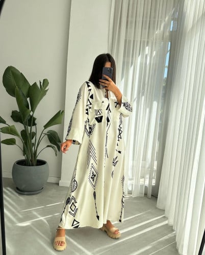 فساتين طويلة مصنوعة بأجود الأقمشة القطنية الباردة...