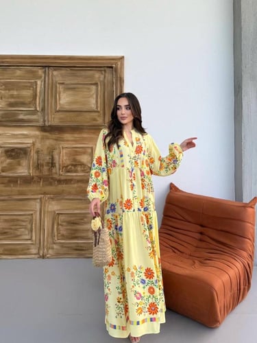 فستان بتصميم أنثوي