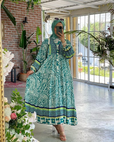 فساتين طويلة مصنوعة بأجود الأقمشة القطنية الباردة...