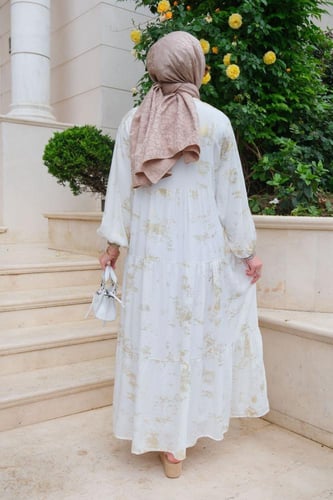 فستان قطن تركي جذاب