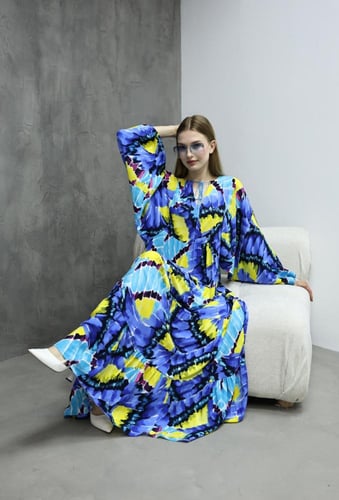 فستان قطن تركي جذاب