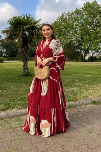 فستان أنيق بلمسة عصرية