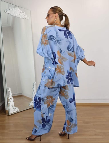 طقم قطن ستايل زارا