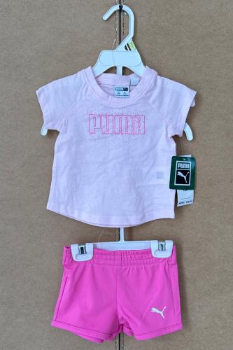 طقم بوما قطعتين زهري