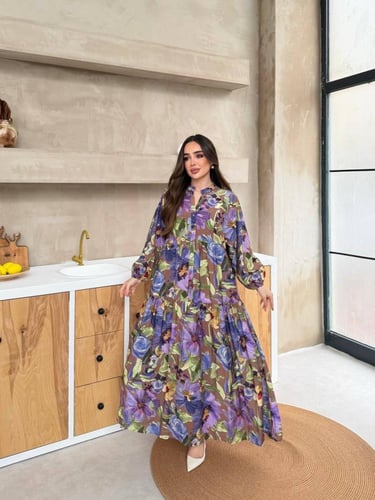 فستان بتصميم عصري