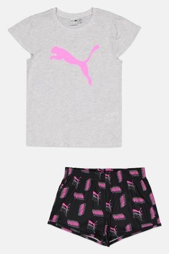 طقم بوما قطعتين زهري