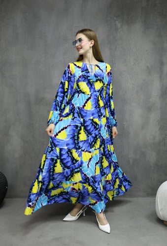 فستان قطن تركي جذاب