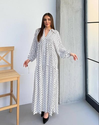 فستان موضة Polka Dots