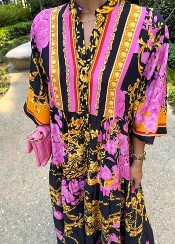 فستان بتصميم عصري