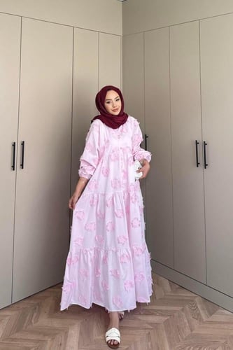 فستان بلون موضة السنة