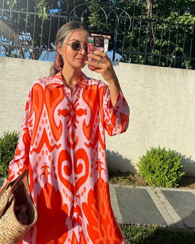 فساتين طويلة مصنوعة بأجود الأقمشة القطنية الباردة...