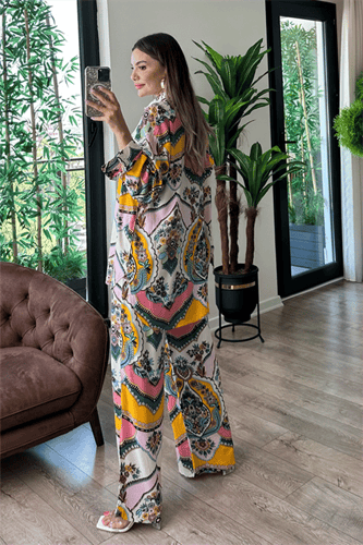 طقم قماشة باردة وألوان صيفية وجذابة