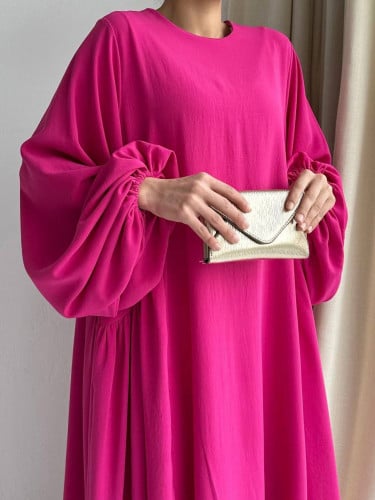 من مجموعة باربي الجديدة فستان طويل قطن بستايل جديد