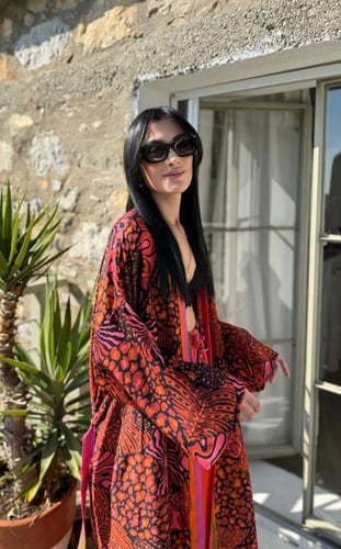 طقم (كيمونو+بنطلون+حزام)