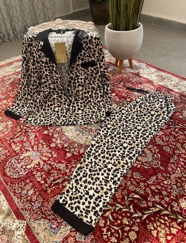 بيجامة كشمير (قطن ساتان)